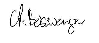 Unterschrift Alexander Beisswenger
